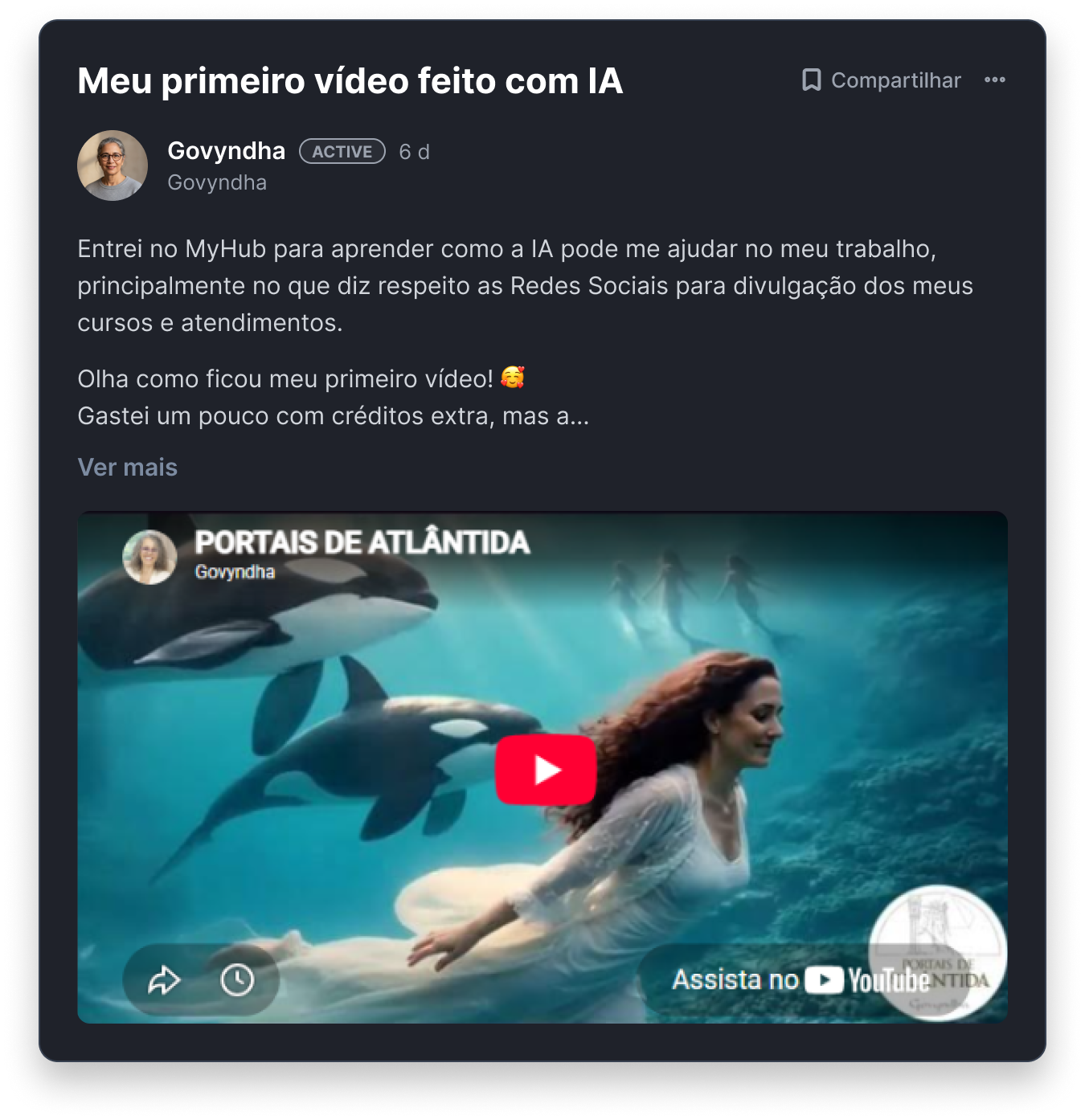 Comentário do assinante Edson
